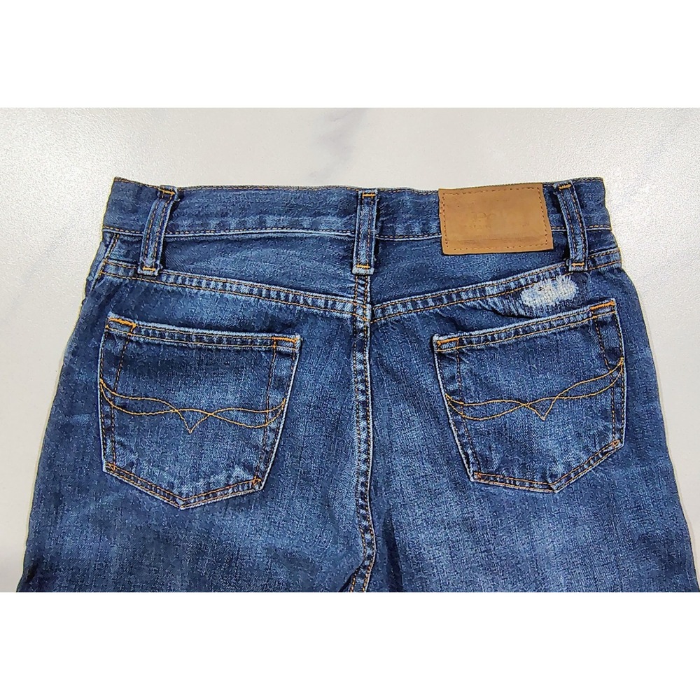 Polo Ralph Lauren Jeans The Sullivan Slim Boys Size 14 Blue Distressed Denim - Picture 6 of 14